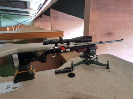 Hola buenas, feliz año.
Vendo por cese de la actividad, rifle Kelbly accion Grizzly II DE 27" cal.308 00