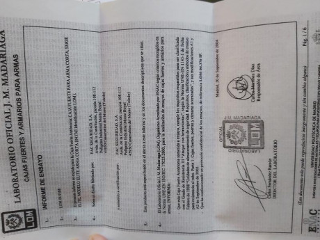 Hola. Por abandono de la afición cambio mi armero grado III, del año 2008.
No sirve para armas guiadas 02