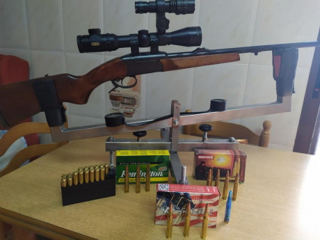buenas compañeros, vendo rifle Baikal, monotiro, de calibre 30 06, especial para aguardos, es ligero para 00
