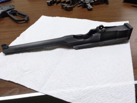 Pues lo dicho, vendo mi Mauser C-96 en calibre 7.63x25 Mauser, (toda la númeración es coincidente)  se 121