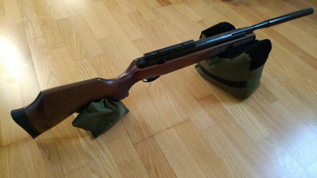 Ya la conocéis, 3 kg de precisión made in UK, calibre 4.5 , potencia FAC, comprada en este 2019, modelo 100