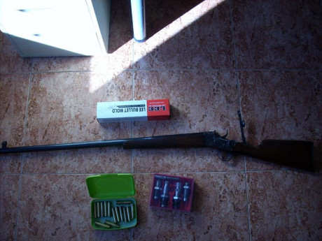 Hola vendo mi rifle  ROLLING BLOCK, calibre 45/70, esta guiado en AE, equipado con diopter y tunel, con 01