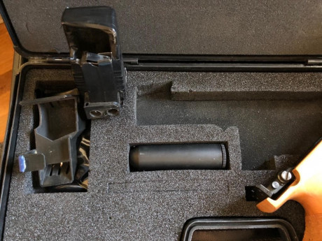 Se vende pardini hp 32 calibre 32 S&W Wadcutter, la pistola viene con maletín original, dos cazavainas 02
