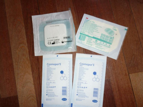 Buenas, vendo varios articulos para IFAK o pouch sanitario.

-1 hemostatico en aposito de 7,5 x 2 cm, 02