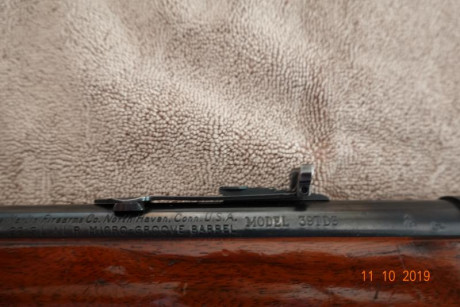 Vendo carabina Marlin 39 TDS takedown desmontable)calib.22 LR y 22 corto, única carabina desmontada de 11