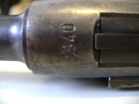 Vendo una Luger 08, fabricada por Mauser, ver código, y fabricada en 1940.

Todas las piezas tienen la 30