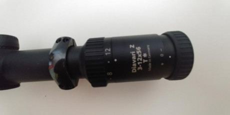 Se vende ZEISS DIAVARI 3-12x56 en perfectas condiciones , lo quito por que vendí el rifle y ya no tengo 00