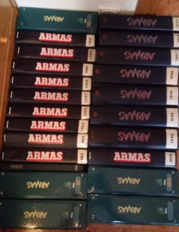 Buenas a tod@s
Vendo colección de la revista armas completo desde 1982 al año 2004
infinidad de información 02