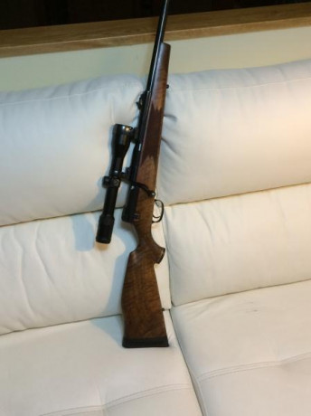 Vendo Mauser 66 modelo African en calibre 375H&H.Culata preciosa con inserciones de maderas nobles,no 00