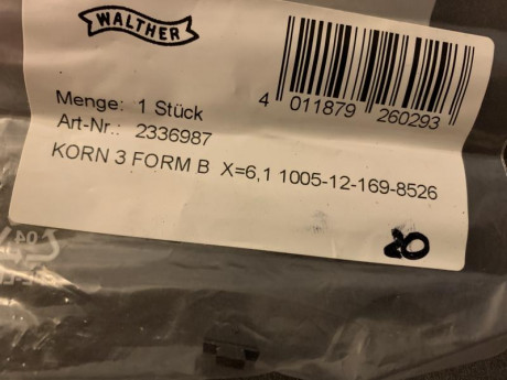 Hola compañeros, lo dicho, busco punto de mira para Walther P38-P1, si alguien tiene alguno o sabe donde 40