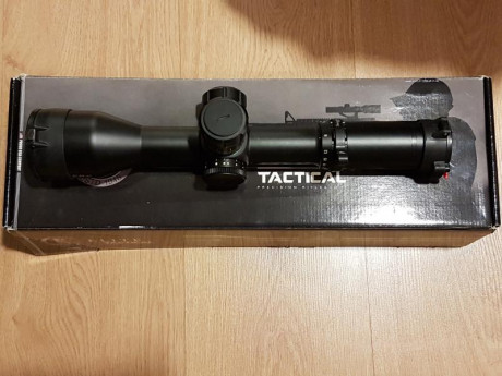 Vendo visor Bushnell elite tactical ERS 3.5 a 21 x 50 en primer plano focal, correcciones en mrad, tubo 02