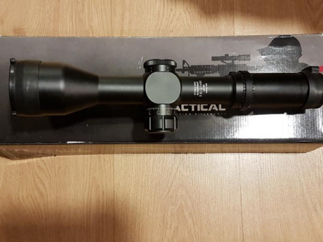 Vendo visor Bushnell elite tactical ERS 3.5 a 21 x 50 en primer plano focal, correcciones en mrad, tubo 01