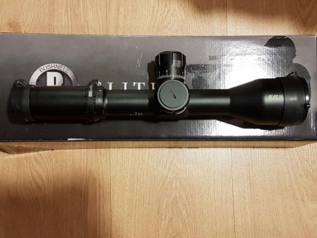 Vendo visor Bushnell elite tactical ERS 3.5 a 21 x 50 en primer plano focal, correcciones en mrad, tubo 00