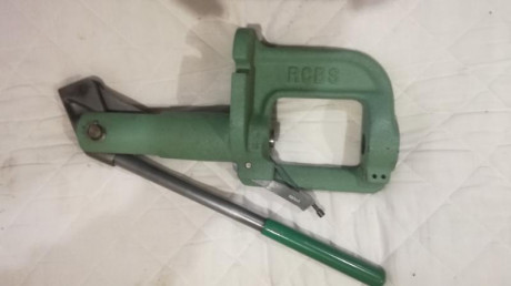 VENDIDA!!!

Se vende esta prensa de la marca rcbs

No tengo homologacion.

Esta en la provincia de Alicante.

La 00