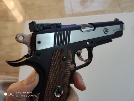 En venta Colt Special Combat en estado seminuevo (solo se ha utilizado 2 veces), utiliza bb's de acero 01