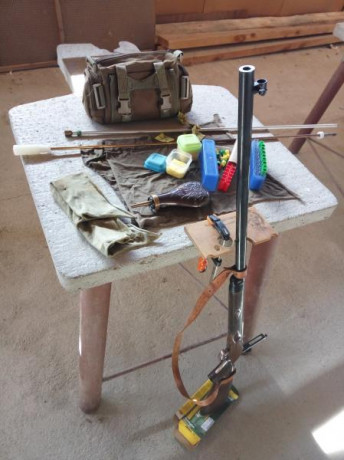 Tengo el siguiente problema con el diópter de mi rifle tipo Rigby: subo el diópter para el disparo, aprieto 80