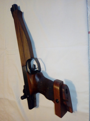 Buenas tardes,

Vendo pistola Drulov A90, cal 22 LR, está como nueva, muy poco uso. 
Arma especialmente 00