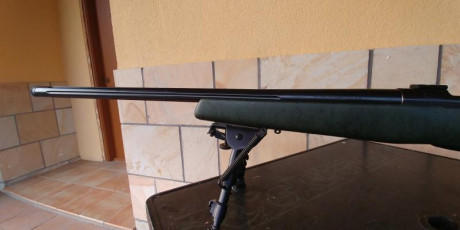 Se vende rifle Sako A7 Roughtech Green  del calibre 308 W tiene  cañón pesado fluted , con rosca en la 10