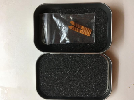 Vendo gatillos Lottes para pistola Steyr. Los tenía montados en la LP10 y LP50. Están como nuevos y los 01