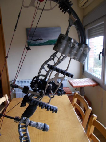 Hola a tod@s, vendo este arco Bowtech insanity CPXL ya que tengo que pasarme a uno zurdo, el arco lleva 01