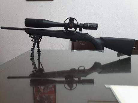 Vendo tikka 17hmr 
Visor vendido
Winchister vendido 
Se encuentran en Barcelona 02