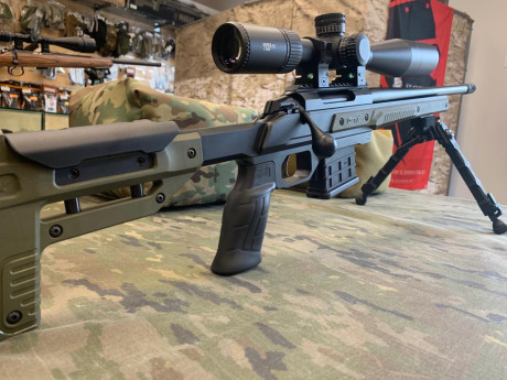  SE VENDE TIKKA CTR TACTICAL KIT ORYX PRS 

Calibre .308w
Cañón roscado
Gatillo afinado + muelle
Kit Oryx 01