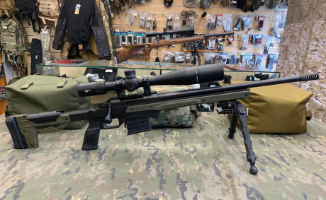  SE VENDE TIKKA CTR TACTICAL KIT ORYX PRS 

Calibre .308w
Cañón roscado
Gatillo afinado + muelle
Kit Oryx 00