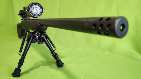 Carabina CZ 455 Varmint sintetica comprada en marzo de 2019 pero practicamente sin uso. Ha disparado solo 02