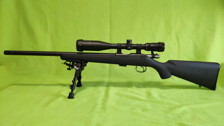 Carabina CZ 455 Varmint sintetica comprada en marzo de 2019 pero practicamente sin uso. Ha disparado solo 00