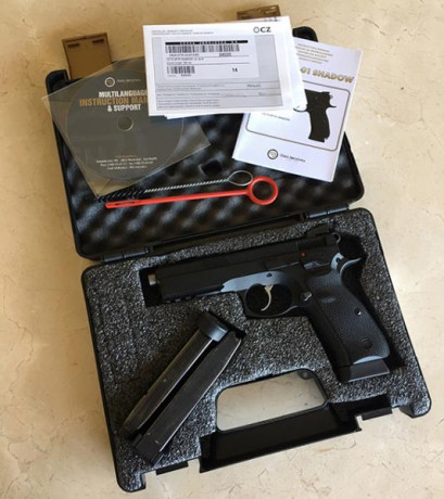 Vendo CZ 75 SP 01 SHADOW calibre 9 MM

NUEVA A ESTRENAR

Precio: 795 euros
Gastos a cargo del comprador

COMPLEMENTOS 02