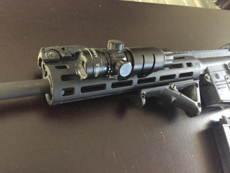 hola vendo carabina s&w mp15/22. en perfecto estado, usada un día, sobre trescientos disparos, regalo 10