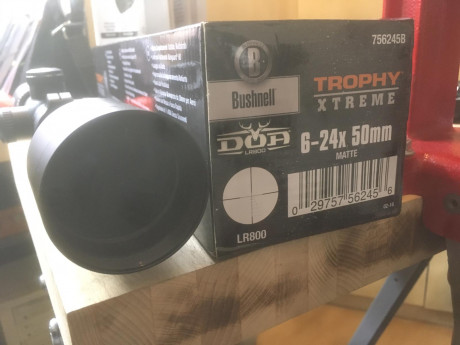 Un visor que sorprende la calidad óptica por su precio, con retícula balística LR800 ideal para cálculos 01