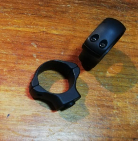 Vendo anillas Blaser de 26 mm de diámetro o sea de pulgada, originales.

55 euros portes incluidos 

Saludos 01