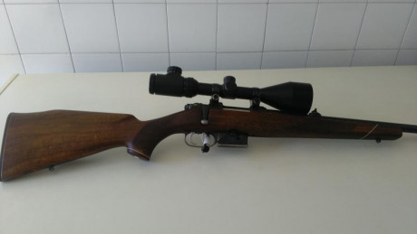 Vendo rifle marca Brno cal. 222 Remington con monturas y mira Bushnell 3-12x56 en perfectas condiciones.
Precio 02