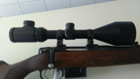 Vendo rifle marca Brno cal. 222 Remington con monturas y mira Bushnell 3-12x56 en perfectas condiciones.
Precio 01