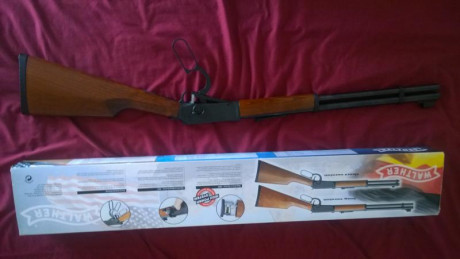 Winchester Walther level action CO2  

Regalo los siguientes accesorios:

3 Cargadores, 2 Cajas de balines 00