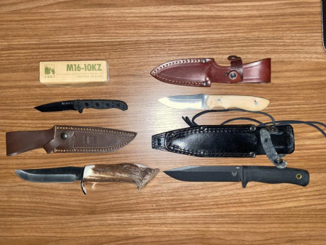Vendo estos tres cuchillos de las imágenes y una navaja, todos a estrenar.

Cuchillo Joker de hasta de 00