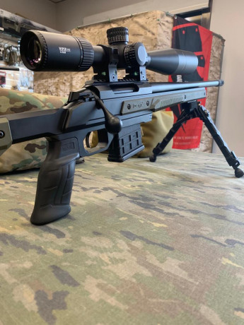  SE VENDE TIKKA CTR TACTICAL KIT ORYX 

Calibre .308w
Cañón roscado
Gatillo afinado + muelle
Kit Oryx 01