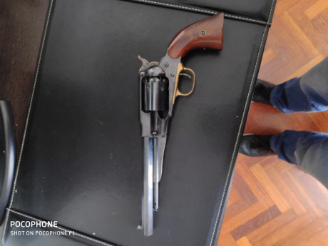 Vendo revolver Remington Pietta
Buen estado, ha sido usado en tres ocasiones. Sólo tiene el punto de mira 10