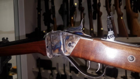 Vemdo Sharps 1874 Britgeport 30" 45LC marca A.A..Izquierdo,  creo que los fabricaba Uberti o Pedersoli 12