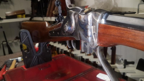 Vemdo Sharps 1874 Britgeport 30" 45LC marca A.A..Izquierdo,  creo que los fabricaba Uberti o Pedersoli 10
