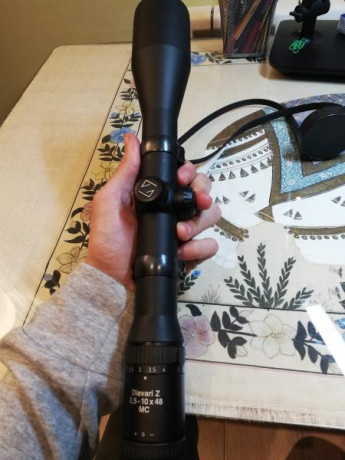 Se vende visor zeiss diavari 2,5-10x48 en buen estado y tubo de 30mm.Se puede ver y probar en cantabria. 02