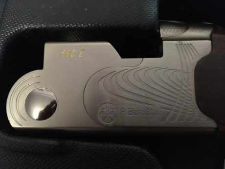Hola, vendo mi Beretta 686E Sporting, es de 76 de cañón, tiene 5 polichokes y está en su maletín original. 01