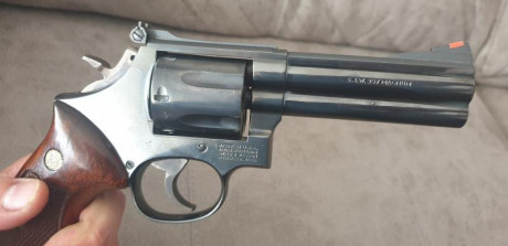 Buenas,

Vendo s&w revolver modelo 586 recién guiado en f ,proviene de guía A y yo solo lo he usado 00