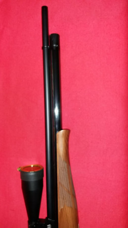 Vendo Air Arms S500 Extra Fac en calibre 5,5. Su estado es absolutamente impecable, ni golpes ni rayas 01
