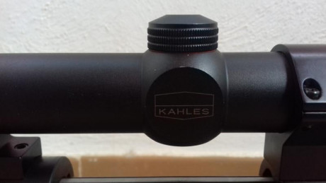 Magnífico visor Khales Helia C 3-12 X 56. 
Lleva tapas Flip-up Butler Creek, incluidas. 
Cambio por visor 00