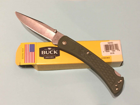 Vendidos¡¡¡Nuevo a estrenar, cuchillo Buck Slim Hunter en su estuche. 20 euros mas portes, 14 para el 00