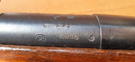 Se vende histórico rifle Mosin-Nagant, es la carabina mod 1938, guiada con licencia D en el calibre  7,62x53R 20