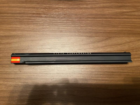 Vendo Cubrecañón de Steyr Mannlicher LP Match en buen estado. Solo presenta un leve desgaste del pavonado 01