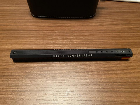 Vendo Cubrecañón de Steyr Mannlicher LP Match en buen estado. Solo presenta un leve desgaste del pavonado 00